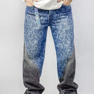 شلوار بگ تیکه خور جین TwistShade Jeans - مدل C01